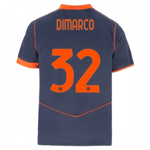Maillot de Foot Inter Milan Dimarco 32 Third 2025-26 Maillot de Foot Inter Milan Dimarco 32 Third 2025-26